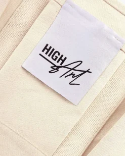 Highart Canvas Tote Bag Off-White