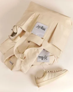 Highart Canvas Tote Bag Off-White