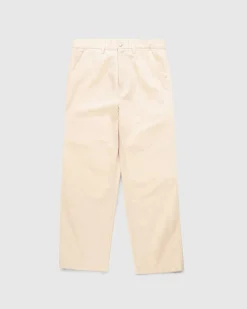 Highart Mixed Panel Canvas Painter Pants Off-White