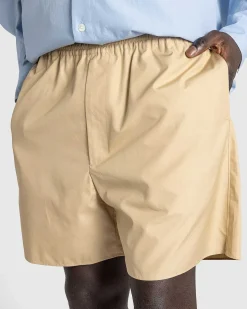 High Count Finx Ox Shorts Beige