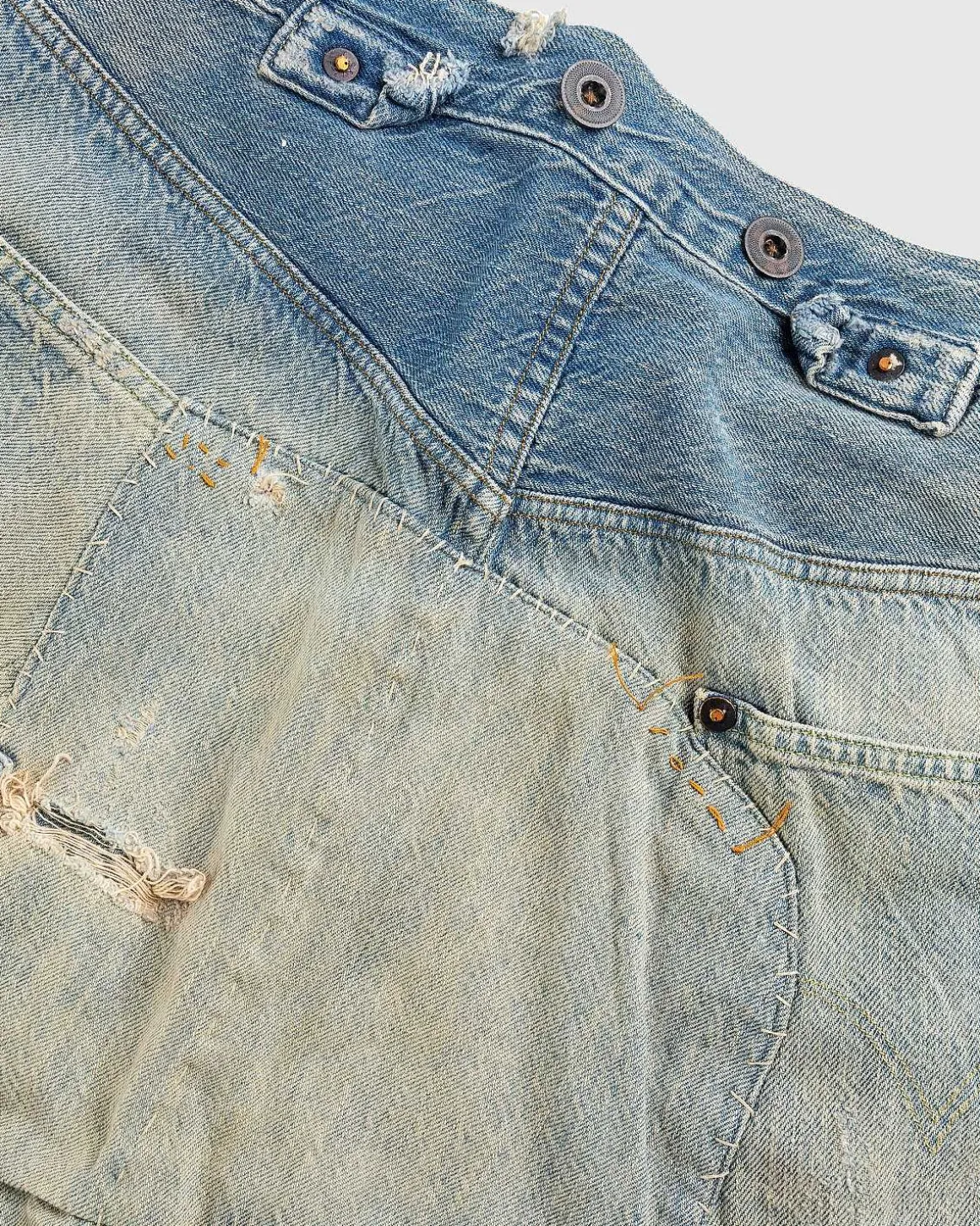 1917 Homer Campbell 501 Jeans Medium Indigo