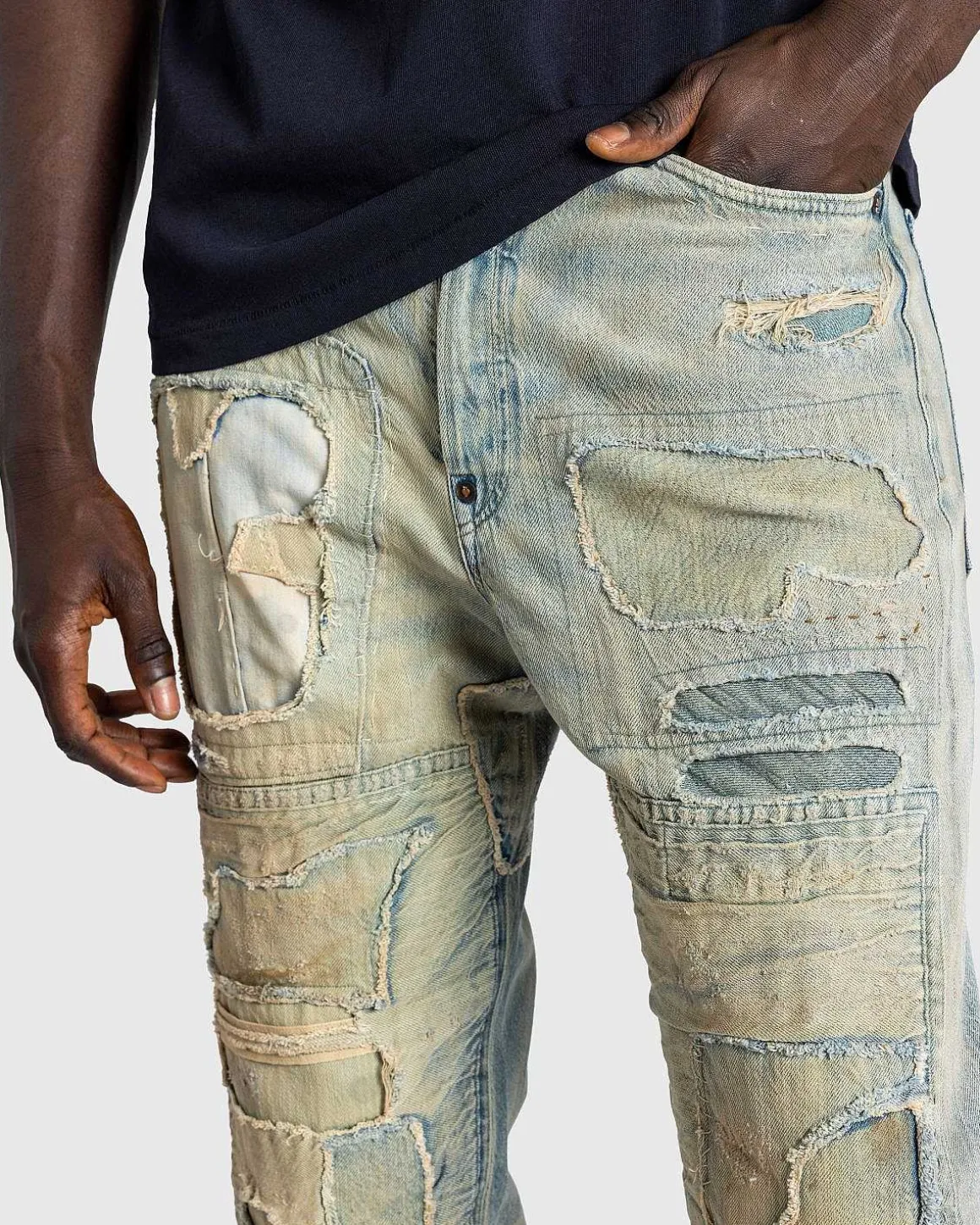 1917 Homer Campbell 501 Jeans Medium Indigo