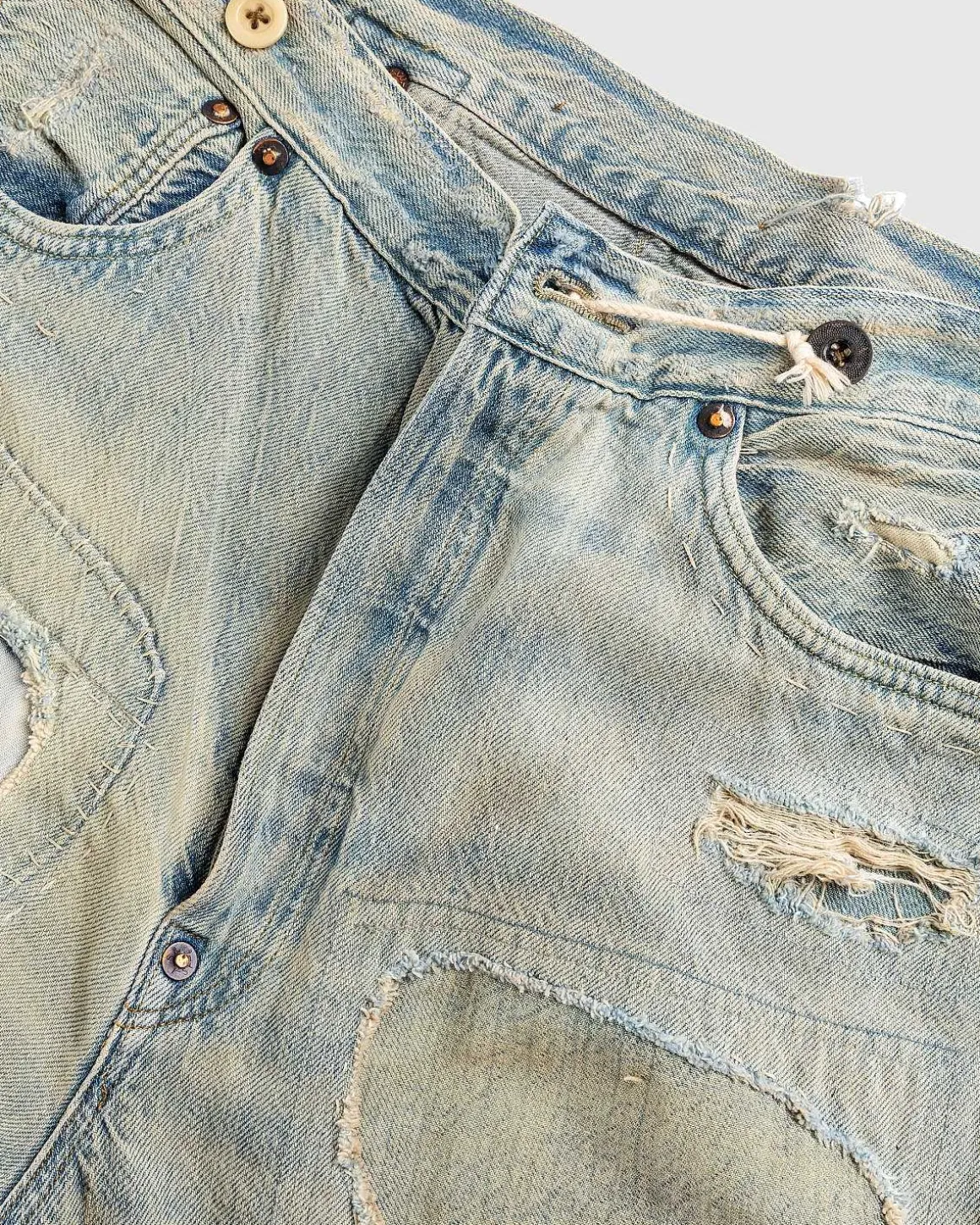 1917 Homer Campbell 501 Jeans Medium Indigo