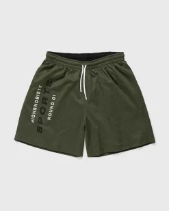 Hs Sports Reversible Mesh Shorts Sort/Khaki