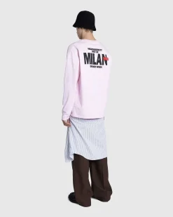 Ikke I Milan Langaermet Pink