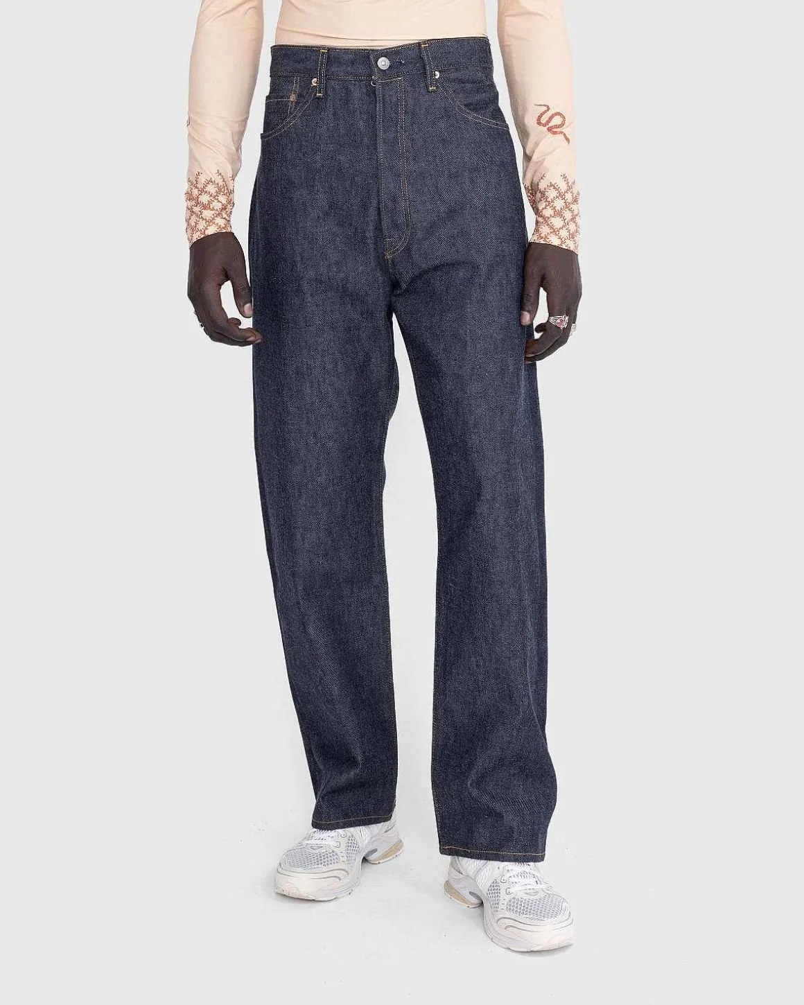 1955 501 Jeans Mork Indigo Flad Finish