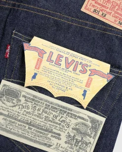 1955 501 Jeans Mork Indigo Flad Finish