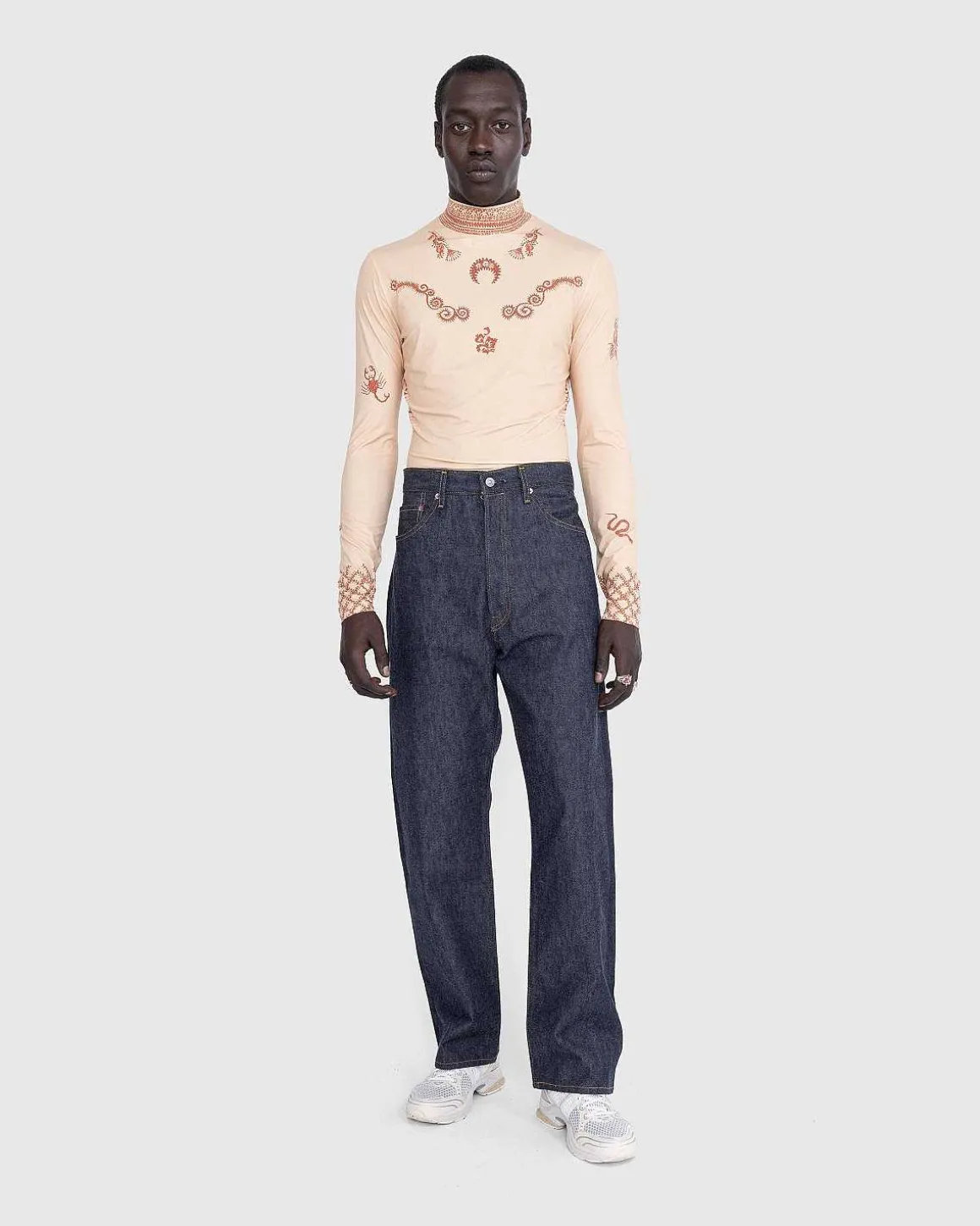 1955 501 Jeans Mork Indigo Flad Finish