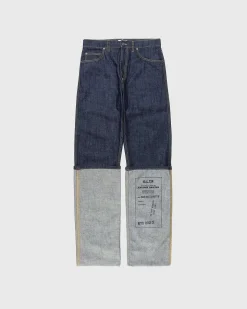 Jean Trykt Med 325 Indigo