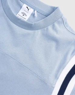 Jet Sleeve T-Shirt Blue Wash