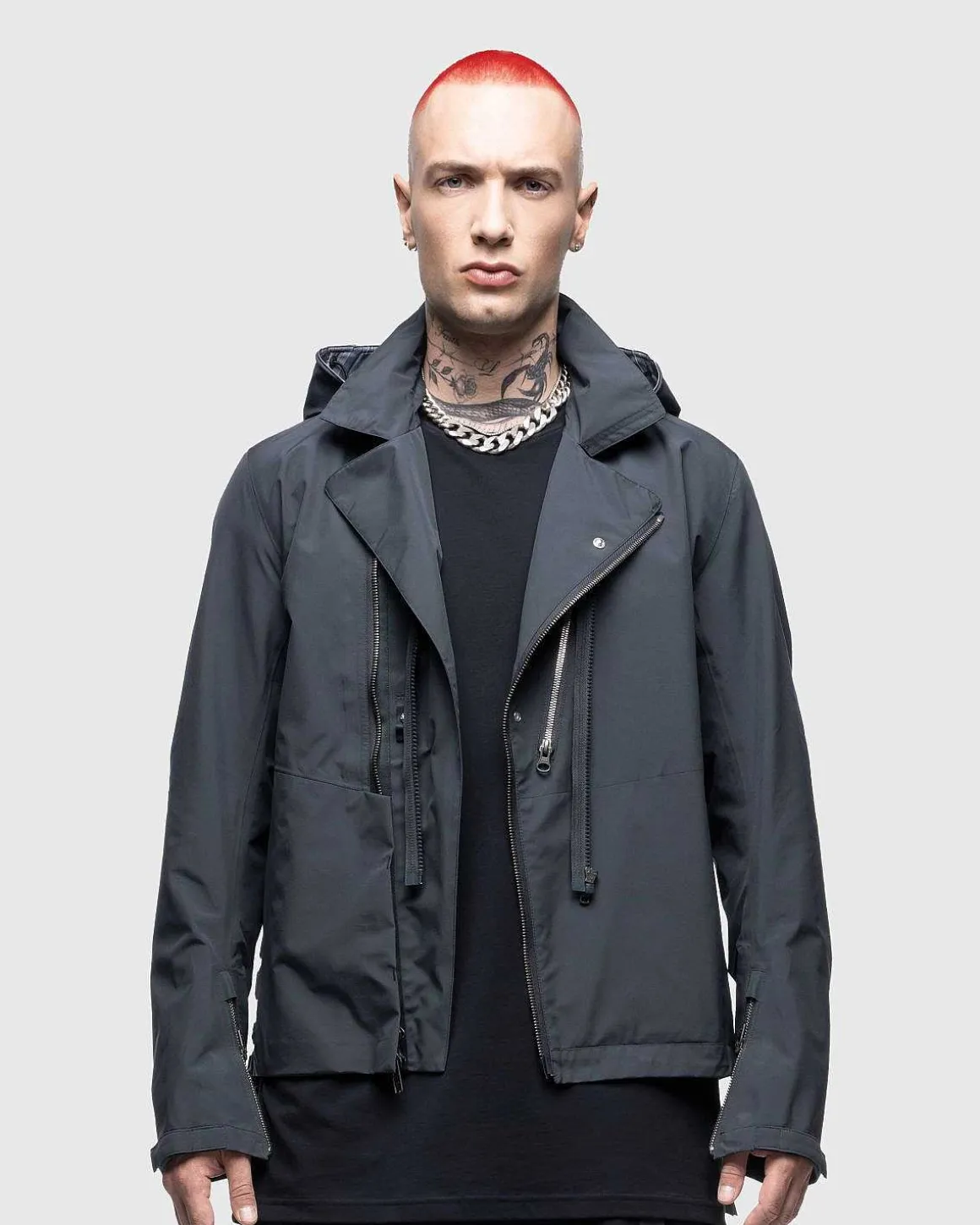 J68-Gt 3L Gore-Tex Pro Rider Jakke Sort