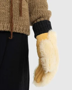 John Shirling Handsker Beige/Gul