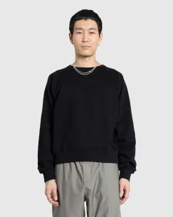 Joseph Jersey Bomuld Rund Hals, Sort