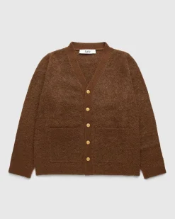 Kaito Cardigan Brun Mohair