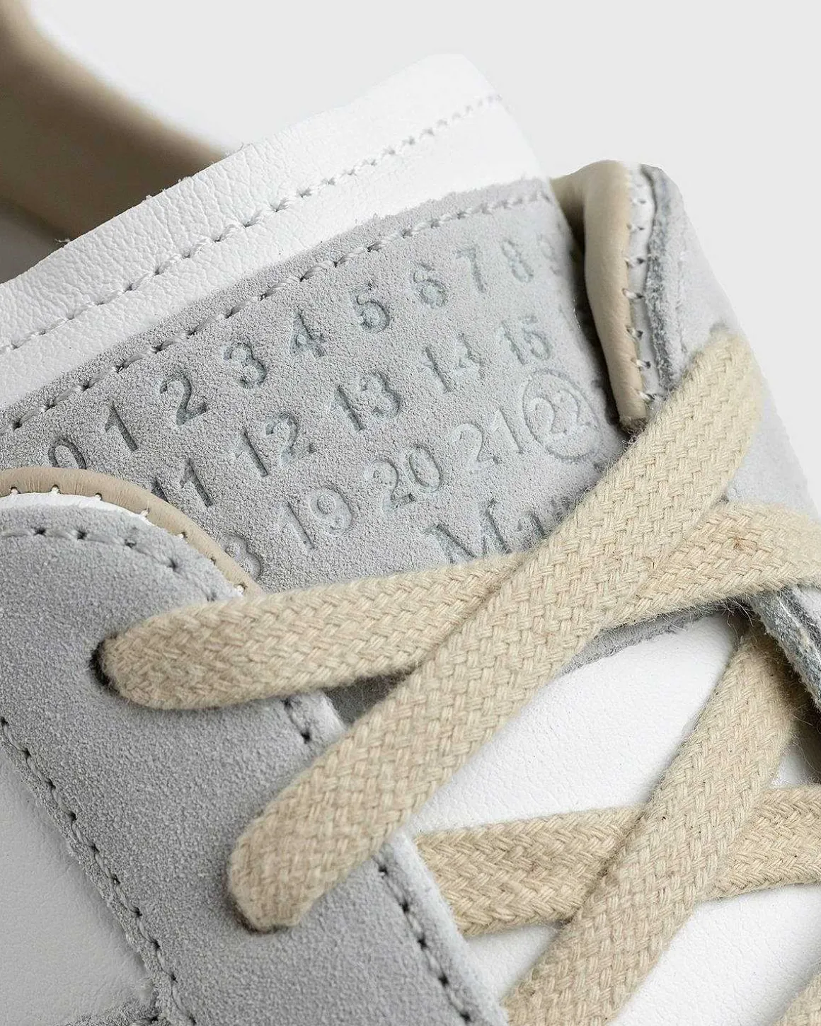 Kalveskind Replica Sneakers Lysegra