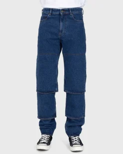 Klassiske Multi-Manchet Jeans Bla