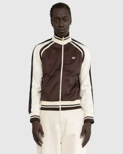 Kola Track Top Chestnut Brown/Ivory