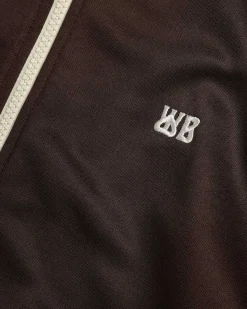 Kola Track Top Chestnut Brown/Ivory