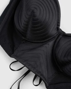 Konisk Topstitch Top Sort