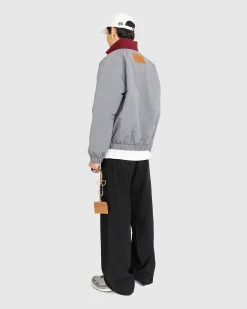 Kontrast Lynlas Foran Blouson Gra