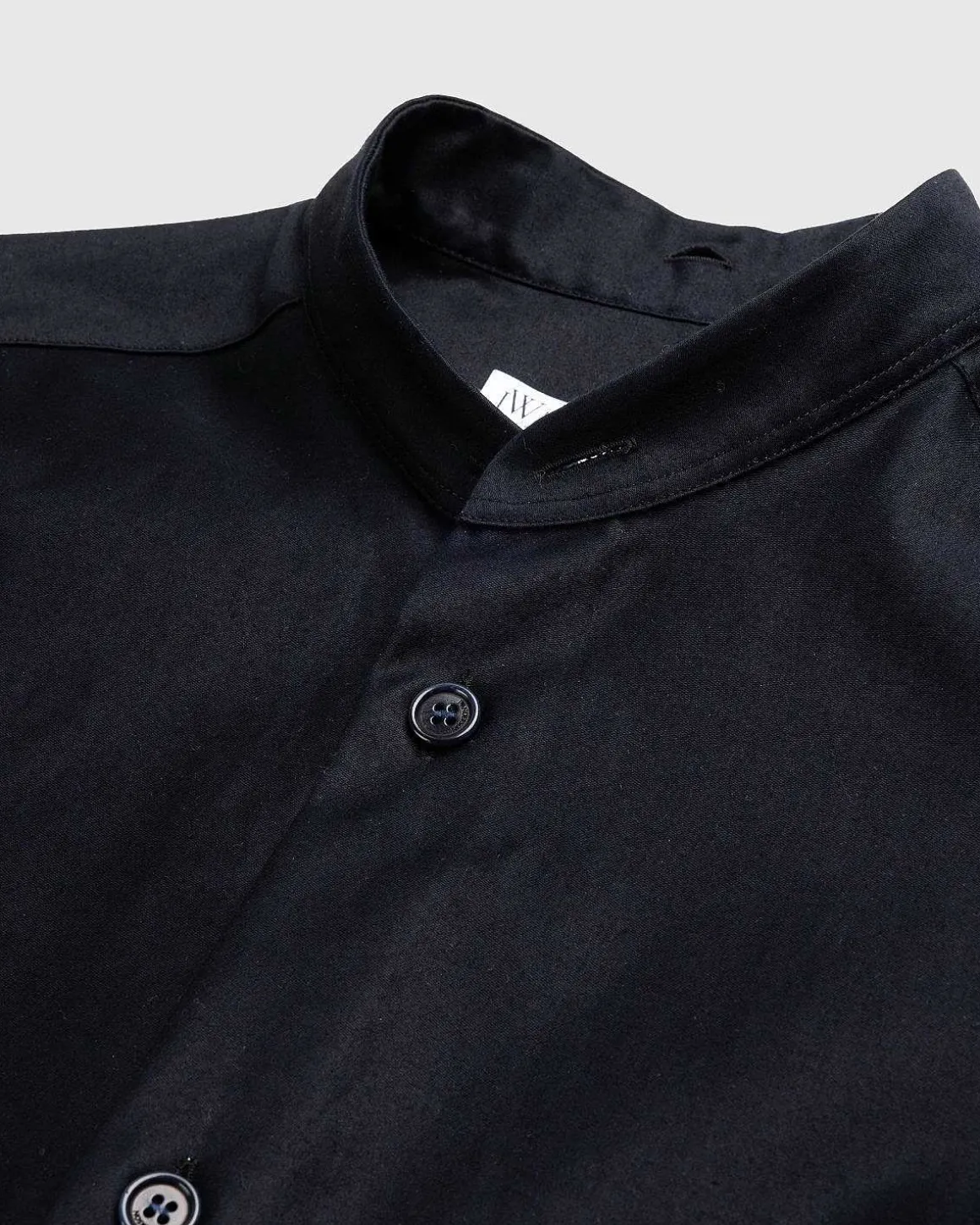 Kontrast Patch Pocket Oversized Skjorte Marinebla