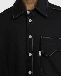 Kontrastsom Button-Down Sort