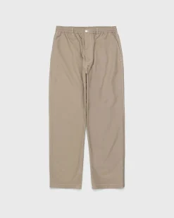 Kontrastsomsbukser Beige