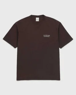 Kortaermet T-Shirt Brun