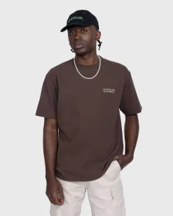 Kortaermet T-Shirt Brun