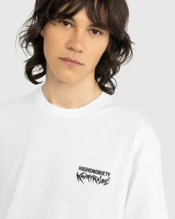 Kortaermet T-Shirt Hvid