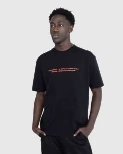 Kortaermet T-Shirt Sort