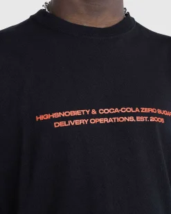 Kortaermet T-Shirt Sort
