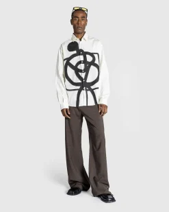 La Chemise Simon Black Beige Spiraleman