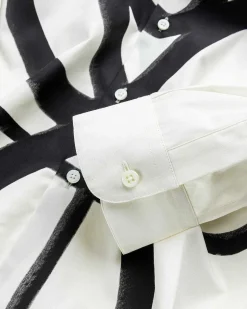 La Chemise Simon Black Beige Spiraleman