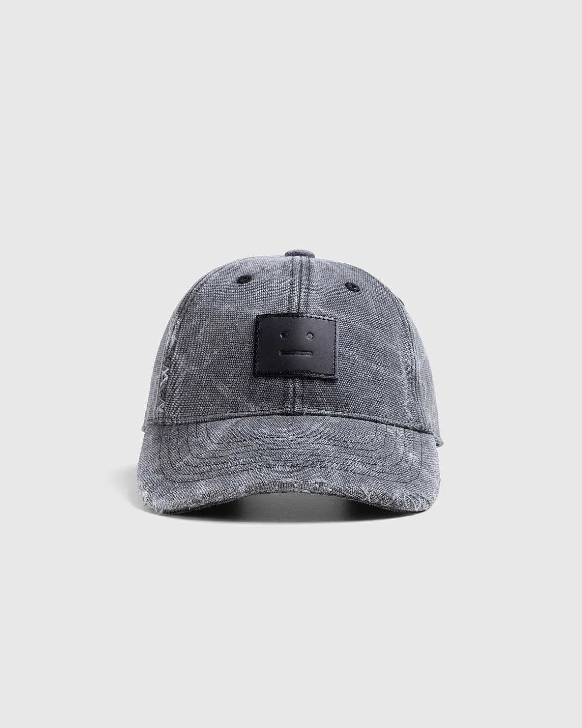 Laeder Face Patch Cap Carbon Grey