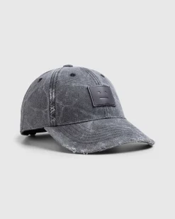 Laeder Face Patch Cap Carbon Grey