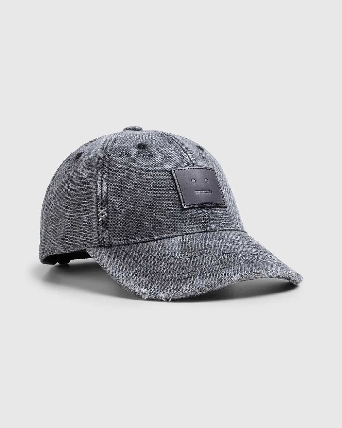 Laeder Face Patch Cap Carbon Grey