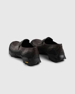 Laeder Loafer Brun