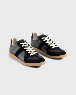 Laeder Replica Sneakers Sort