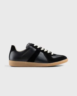 Laeder Replica Sneakers Sort