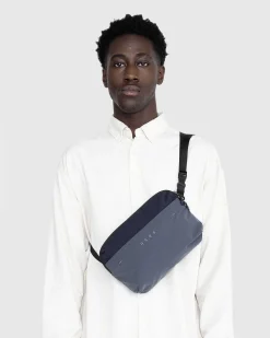 3 Lags Nylon Sidetaske Sort