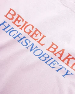 Langaermet Logo-T-Shirt Pink