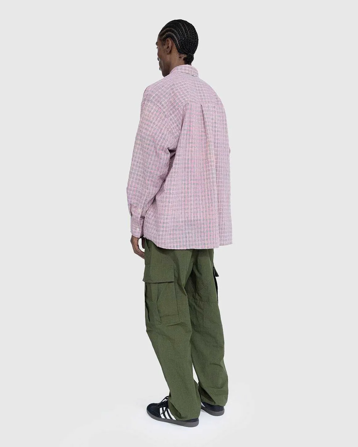 Lant Bd-Skjorte Pink Kimble Check