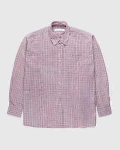 Lant Bd-Skjorte Pink Kimble Check
