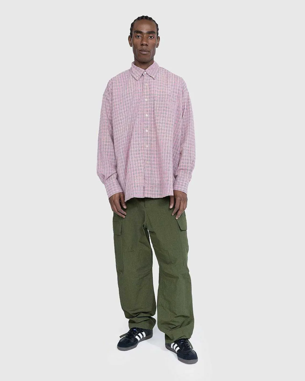 Lant Bd-Skjorte Pink Kimble Check