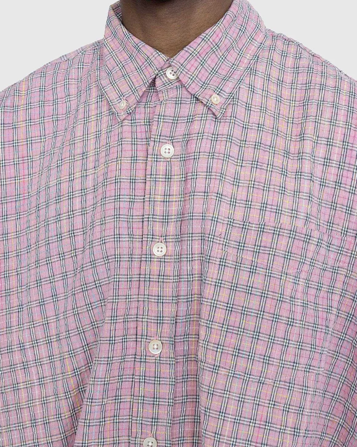 Lant Bd-Skjorte Pink Kimble Check
