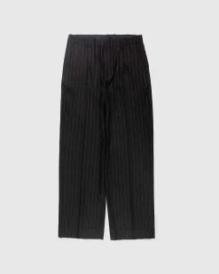 Lant Chino Black Chalk Stripe
