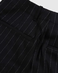 Lant Chino Black Chalk Stripe