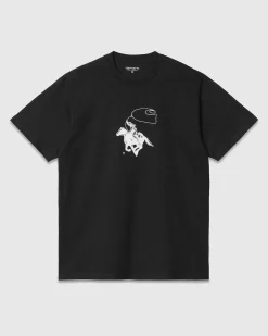 Lasso T-Shirt Sort/Hvid