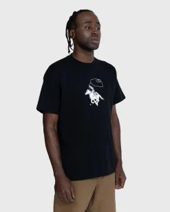 Lasso T-Shirt Sort/Hvid
